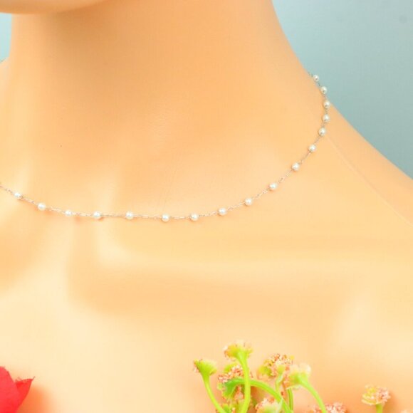 Delicate & Contemporary Necklace Chain, A Lovely Choice for Women, EVCH1168 - Picture 8 of 15